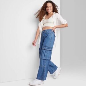 Wild Fable Blue Women's Boot Cut Jeans